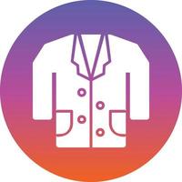 Doctor Coat Vector Icon Design