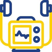 Defibrillator Vector Icon Design