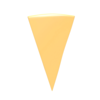 3d Rendering of Cheese Food png