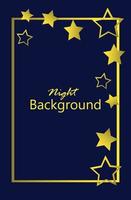 poster Stars Background vector