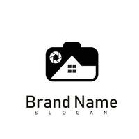 photo camera studio logo design symbol vector