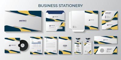 professional business stationery and identity, Presentation folder, Invoice, CD cover, Business card, Letterhead, Id card, Envelope, Email signature, Book Cover design, branding, Presentation Folder, vector