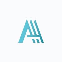 Letter A logo vector template element