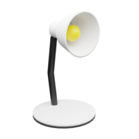 ícone da lâmpada de estudo 3d png
