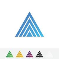plantilla de logotipo abstracto limpio y moderno vector