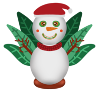 personaggio cartone animato pupazzo di neve Natale png