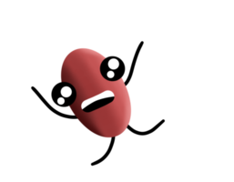 personaggio cartone animato carino scarabocchio mostro espressione png