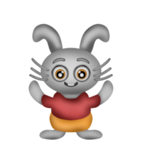 Character Cartoon Expression Cute Bunny png