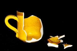 Broken Orange Coffe Cup photo