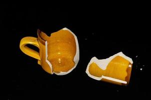 Broken Orange Coffe Cup photo