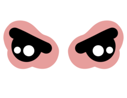 emoticono expresión de ojos png