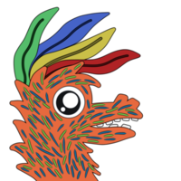 Character Cartoon Cute Doodle Monster Expression png