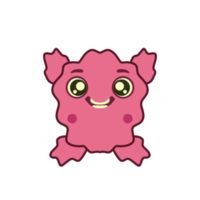 Character Cartoon Cute Doodle Monster Expression png