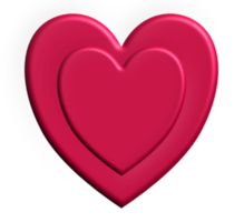 icona del cuore rosso png