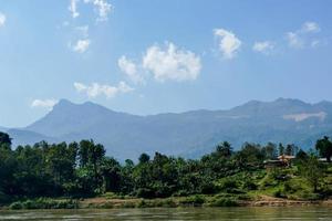 Rural landscape in East Asia photo