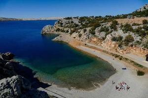 el mar adriático en croacia foto