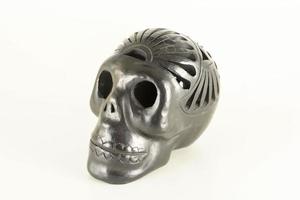 Metal skull miniature photo