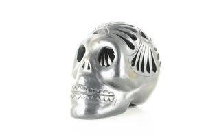 Metal skull miniature photo