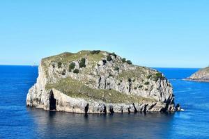 paisaje marino en verano foto