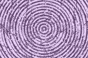textura de línea de rayas redondas de color púrpura pastel con fondo detallado grunge angustiado vector