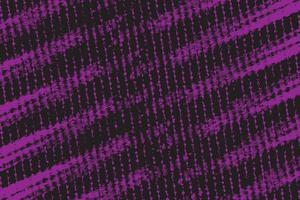 Purple and black diagonal stripe line texture with distressed grunge detailed background vector