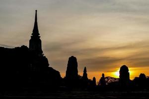 Ancient Buddhist temple in East Asia photo