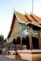 Ancient Buddhist temple in East Asia photo