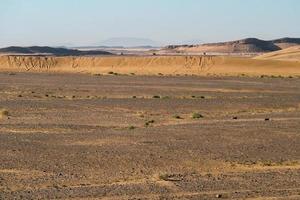 paisaje desértico en marruecos foto