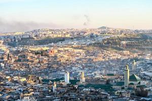 View of Marrakech, Morocco photo