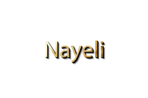 nayeli namn 3d png