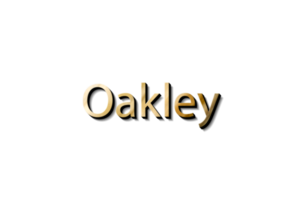 Oakley nome 3d png