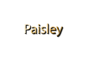 nome paisley 3d png