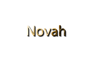 NOVAH NAME 3D png