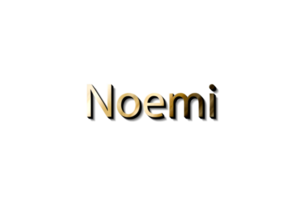 noemi nome 3d png