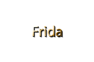 FRIDA 3D NAME png