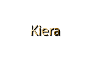 kiera nombre 3d png