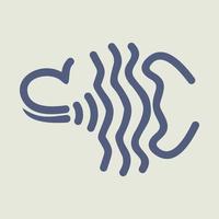 Scorpion simple illustration logo design vector
