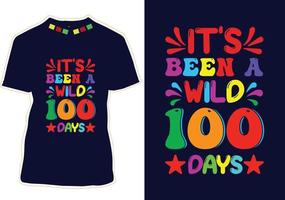 100 Days Of School vector