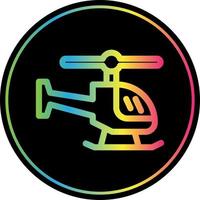 Helicopter Vector Icon Design