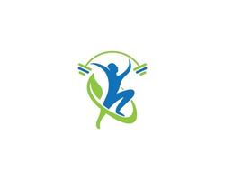 Creative Gym Fitness Logo Design Modern Style Symbol Vector Concept Icon.