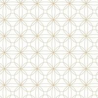 Geometric linear pattern, golden lines on a white background, interesting rounded lines and patterns vector