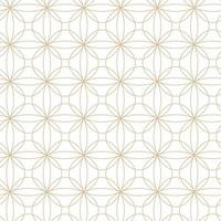 Geometric linear pattern, golden lines on a white background, interesting rounded lines and patterns vector