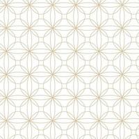 Geometric linear pattern, golden lines on a white background, interesting rounded lines and patterns vector
