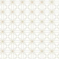 Geometric linear pattern, golden lines on a white background, interesting rounded lines and patterns vector