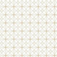Geometric linear pattern, golden lines on a white background, interesting rounded lines and patterns vector