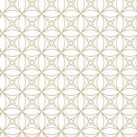 Geometric linear pattern, golden lines on a white background, interesting rounded lines and patterns vector