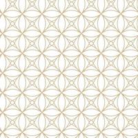 Geometric linear pattern, golden lines on a white background, interesting rounded lines and patterns vector