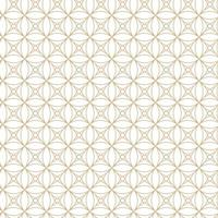 Geometric linear pattern, golden lines on a white background, interesting rounded lines and patterns vector