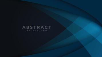 Dark blue abstract background geometry shine and layer element. vector