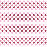 Seamless pattern of polka dots in pink shades. Design for Valentine Day, wedding and mother day celebration, greeting cards, home decor, textile, wrapping paper, scrapbooking. vector